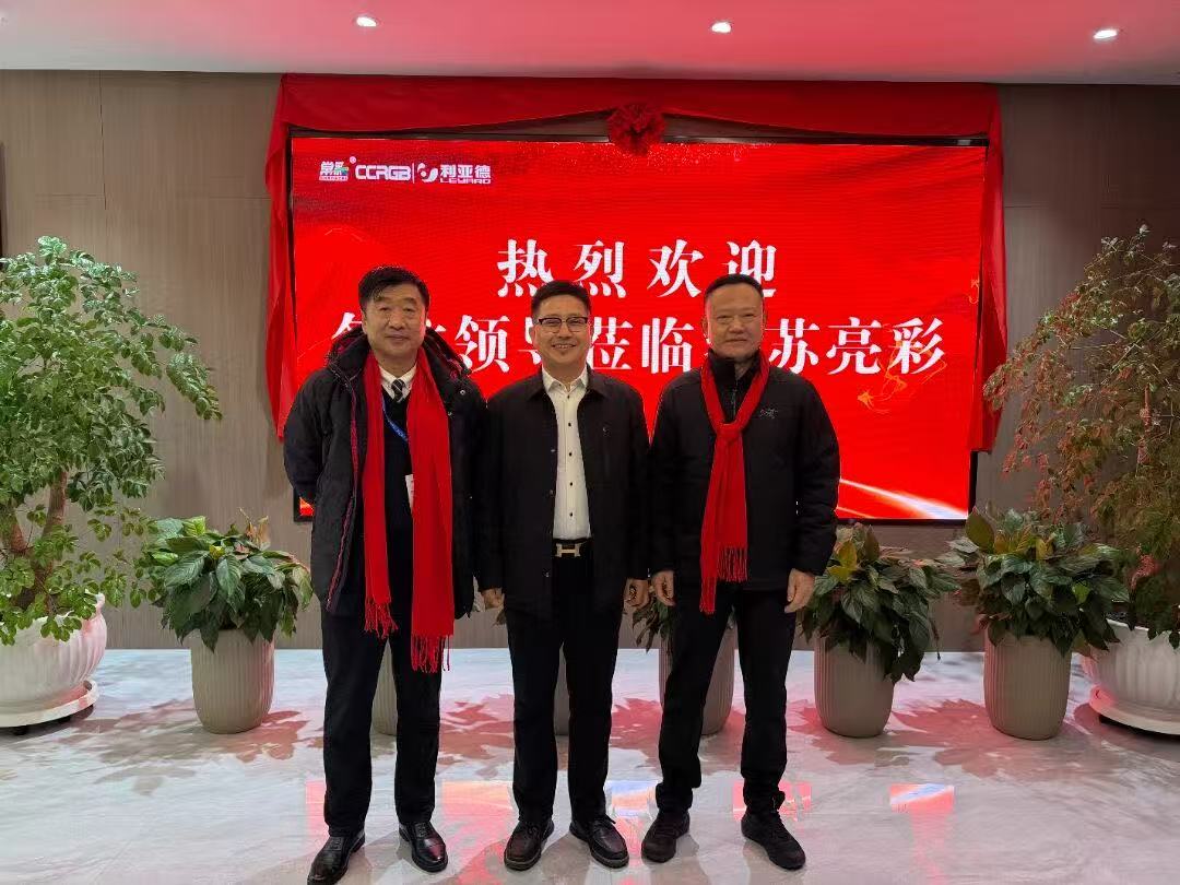 聚焦顯示新勢(shì)能｜行業(yè)專家蒞臨江蘇亮彩，共謀發(fā)展新引擎